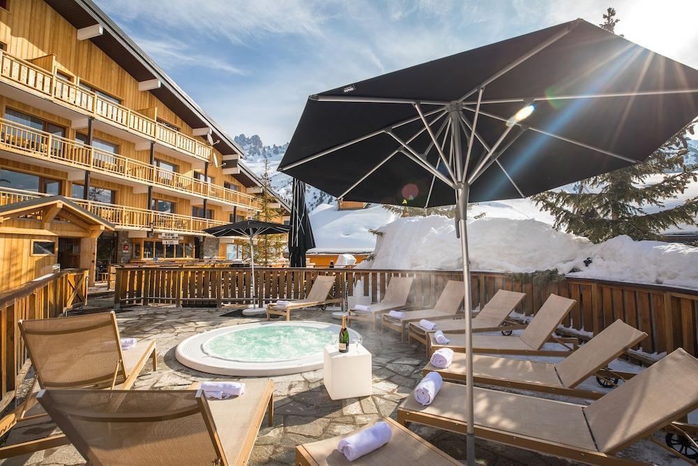 Madame Vacances Hôtel&Spa Le Mottaret Méribel Exterior foto